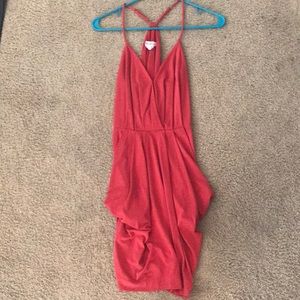 BCBGeneration pleated minidress with pockets